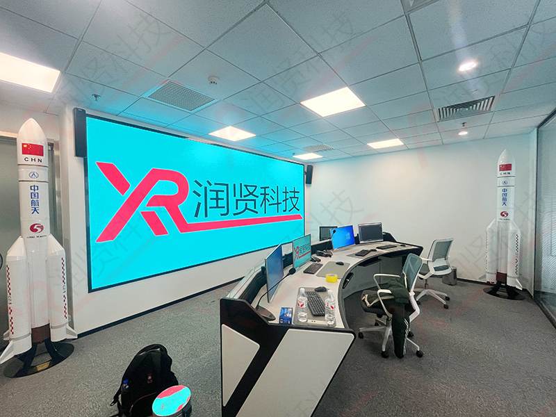 中国某航天航空室内高清P1.2LED显示屏