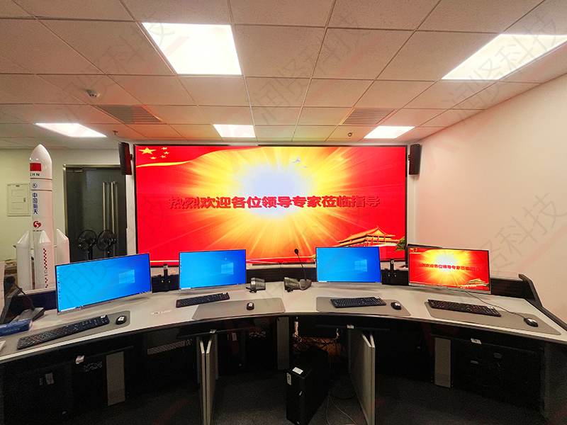 中国某航天航空室内高清P1.2LED显示屏